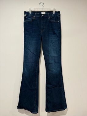 Citizens Of Humanity CoH High Rise Lilah Bootcut Jeans Dark Wash Stretch 28